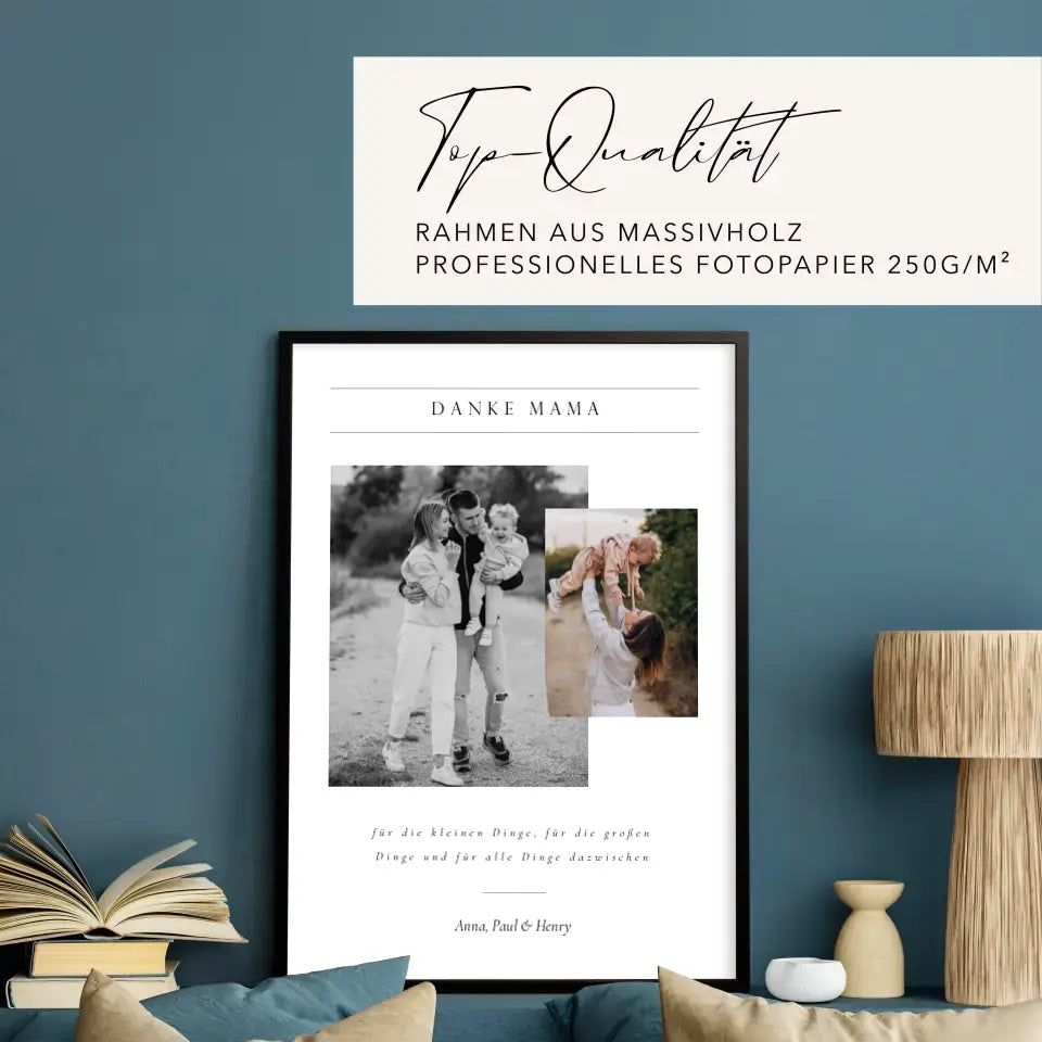 Mama Poster Muttertagsgeschenk