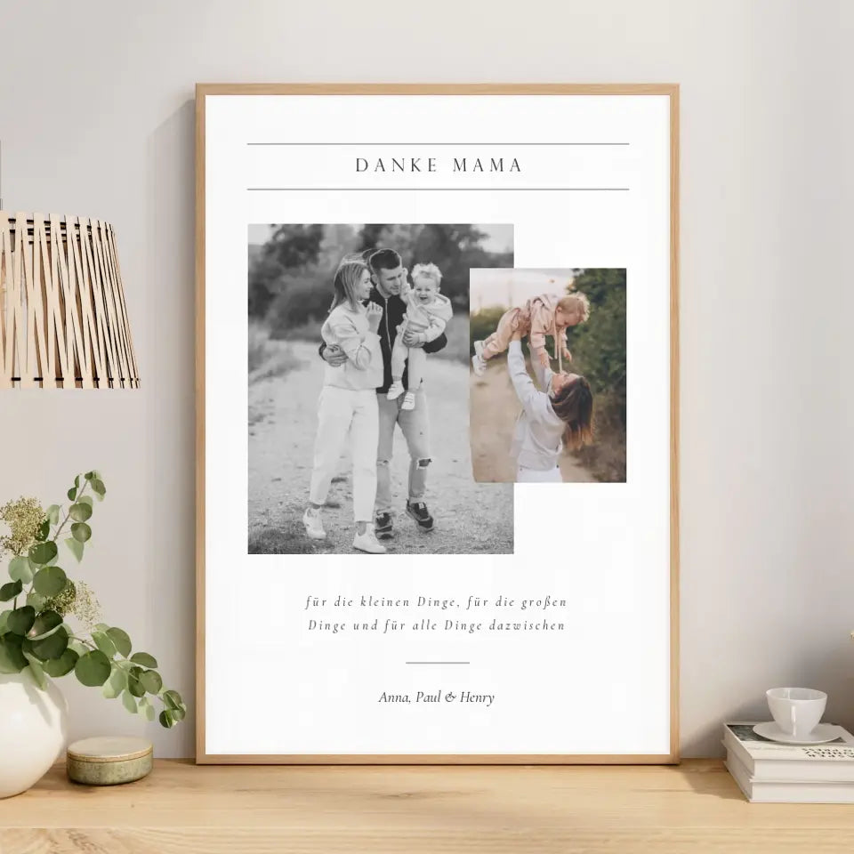 Mama Poster Muttertagsgeschenk