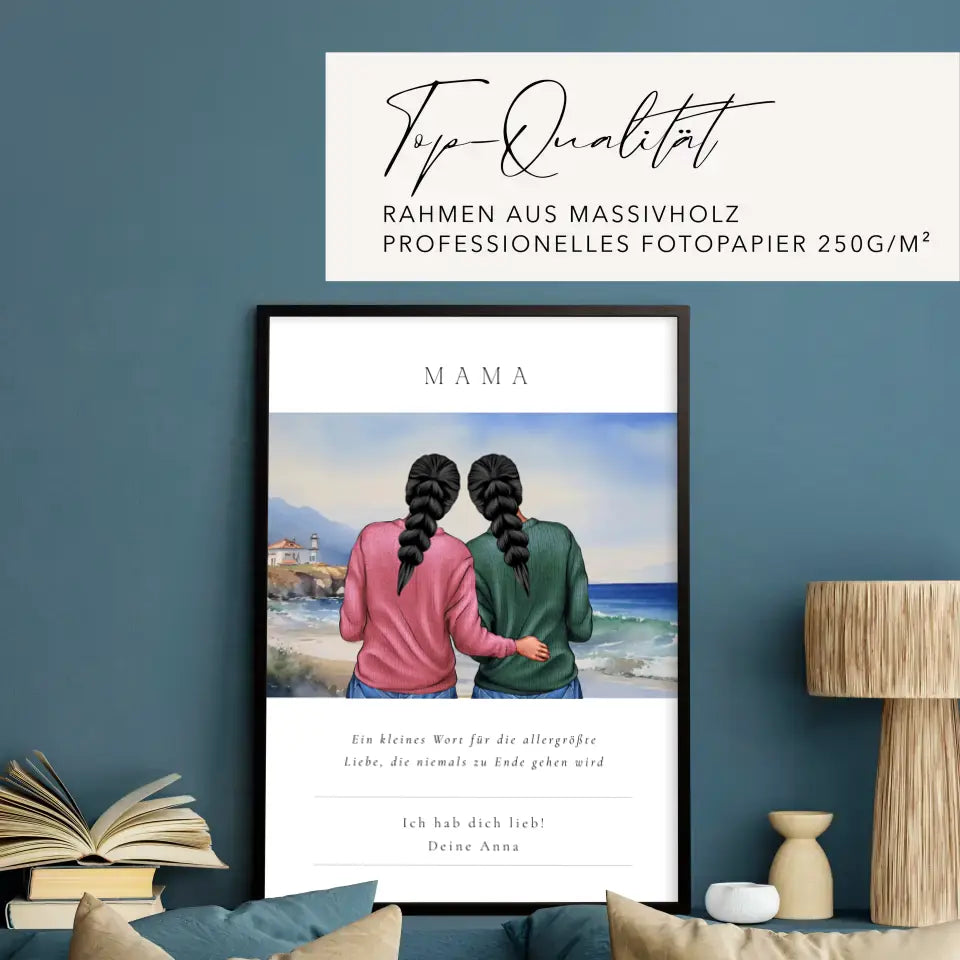 Mama und Tochter - test