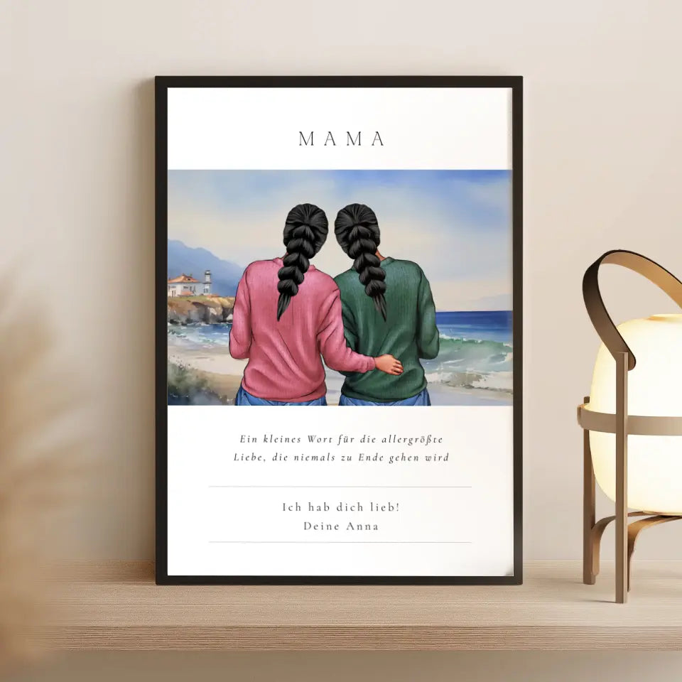 Mama und Tochter - test