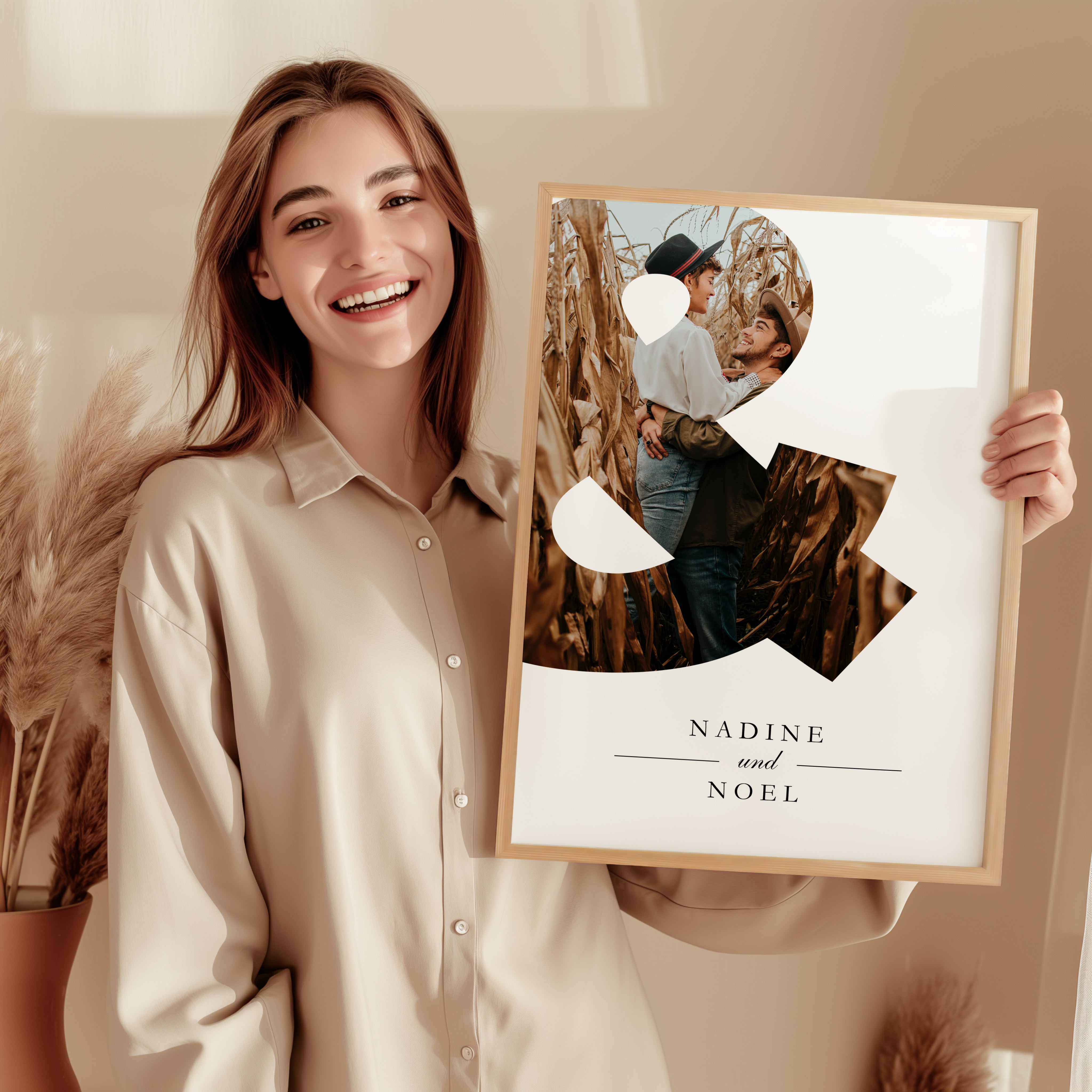 Personalisiertes Geschenk zum Jahrestag oder Hochzeitstag mit Foto – Für Sie, Ihn & Paare
