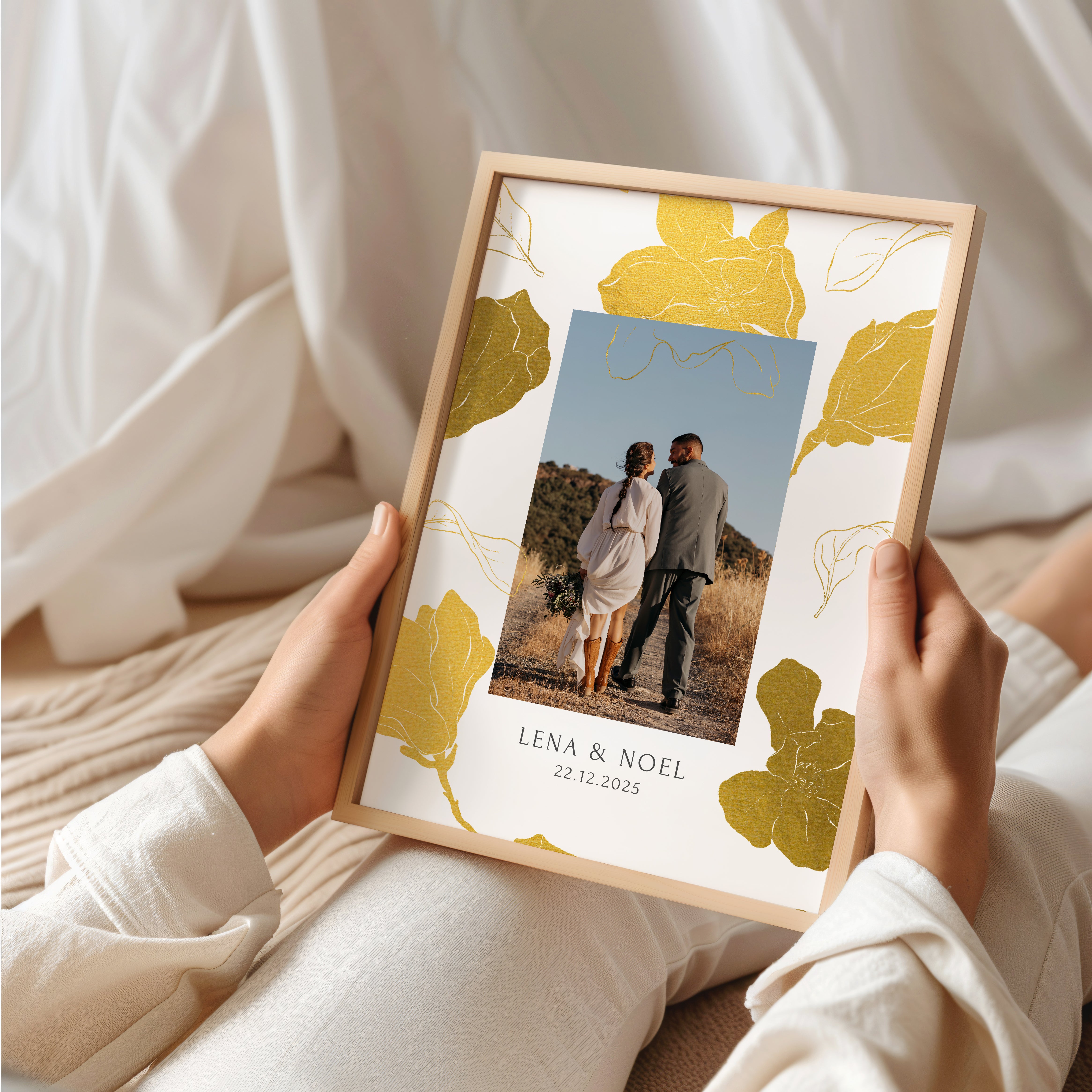 Personalisiertes Fotogeschenk – Jahrestag & Hochzeitstag Geschenk für ihn oder sie