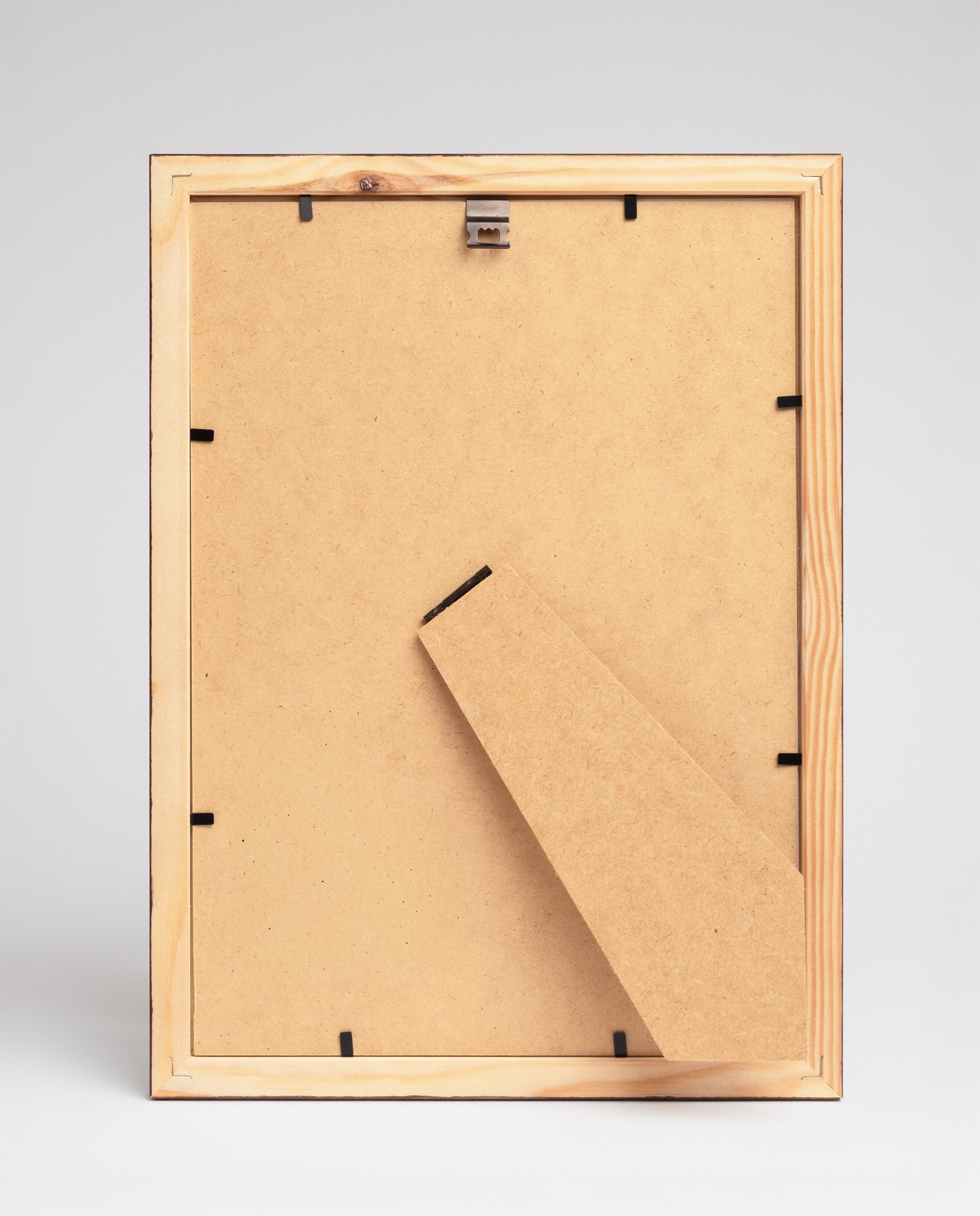 Bilderrahmen für A5 (15 x 21 cm) - Vintage Braun