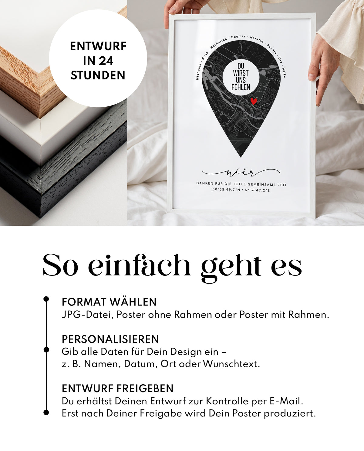 Geschenk zum Abschied Kollegin – Ruhestand, Jobwechsel, Danke