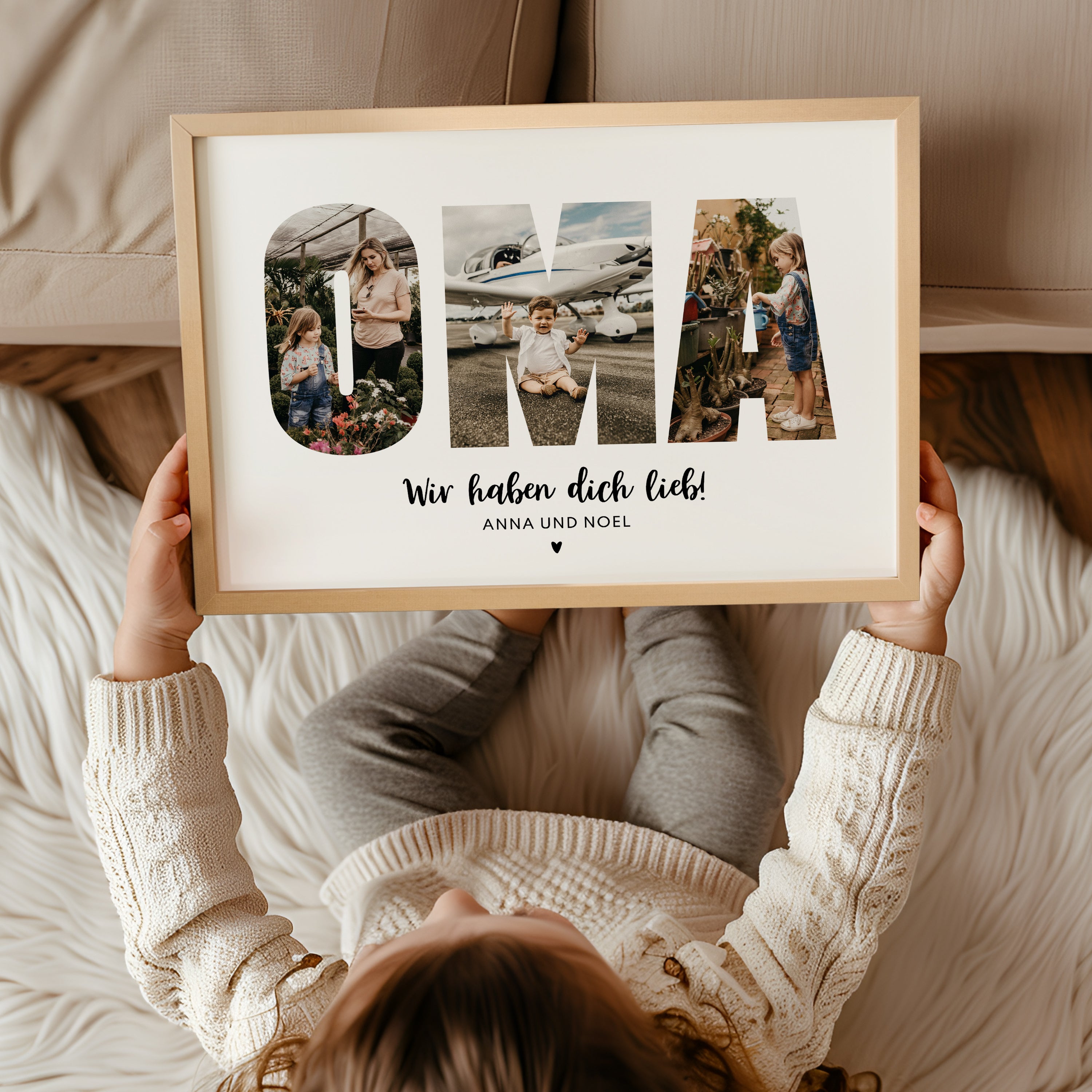 Oma Muttertag Fotogeschenk