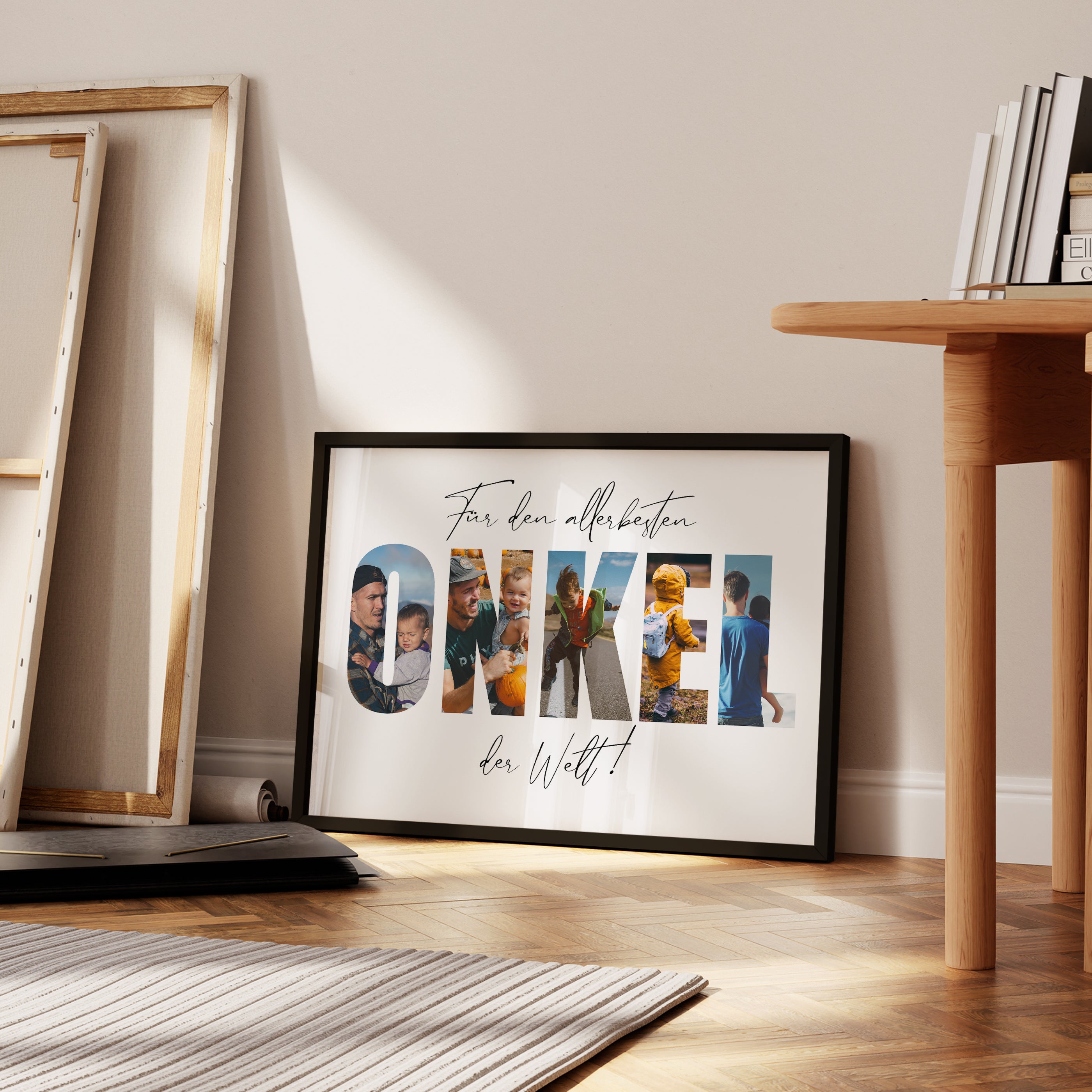 Onkel Foto Geschenk – Persönliches Bild zum Geburtstag oder Weihnachten