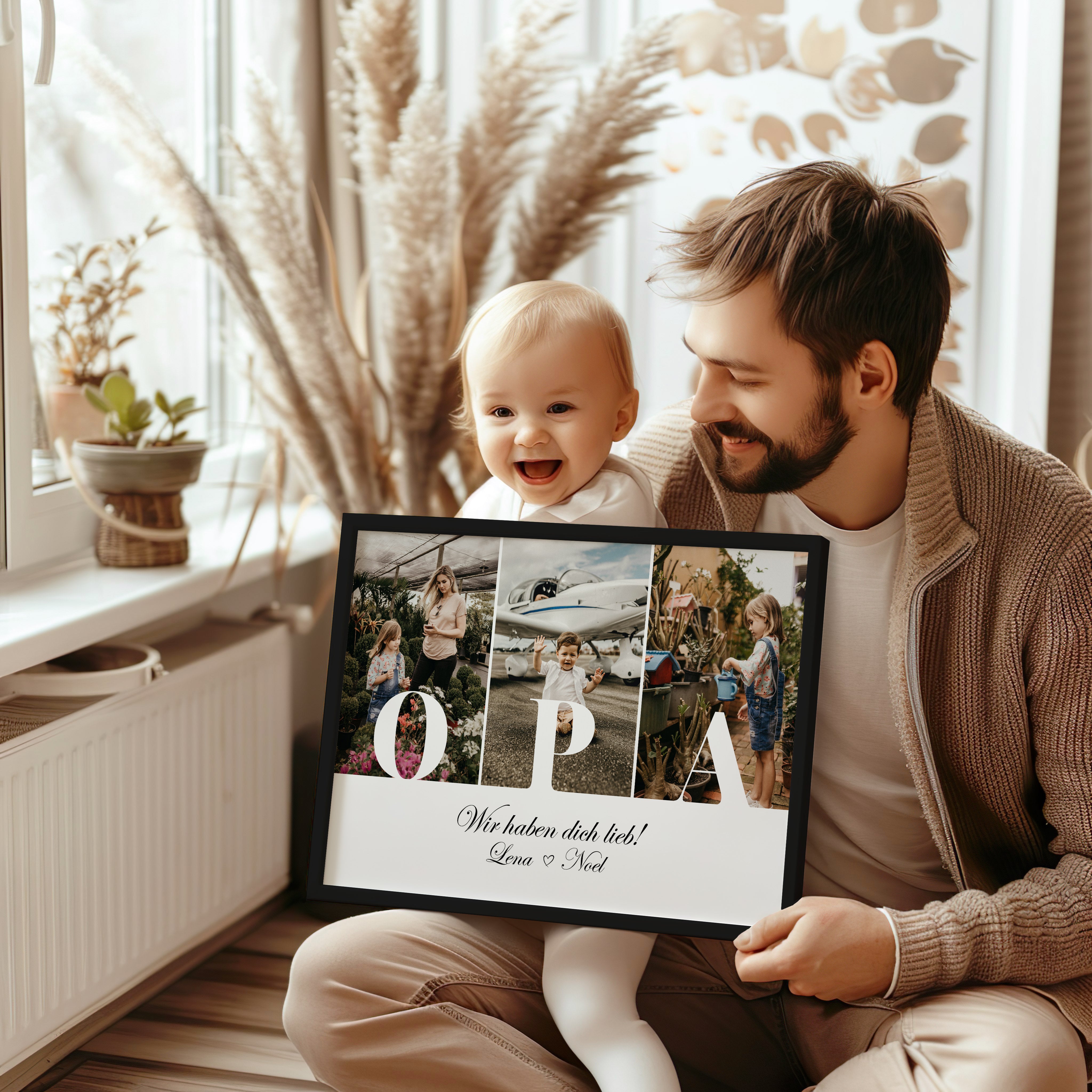 Bester Opa Bild Fotogeschenk