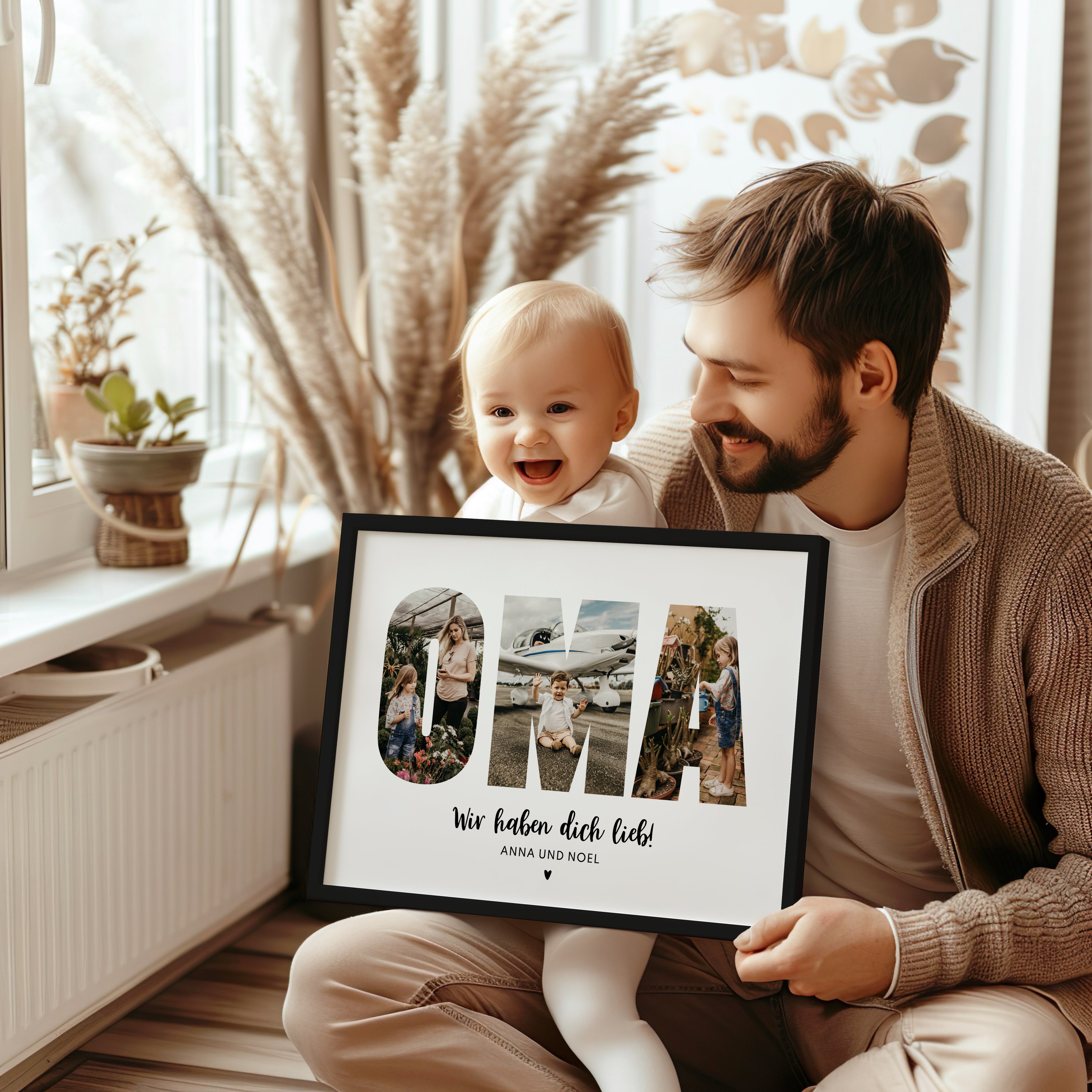 Oma Muttertag Fotogeschenk