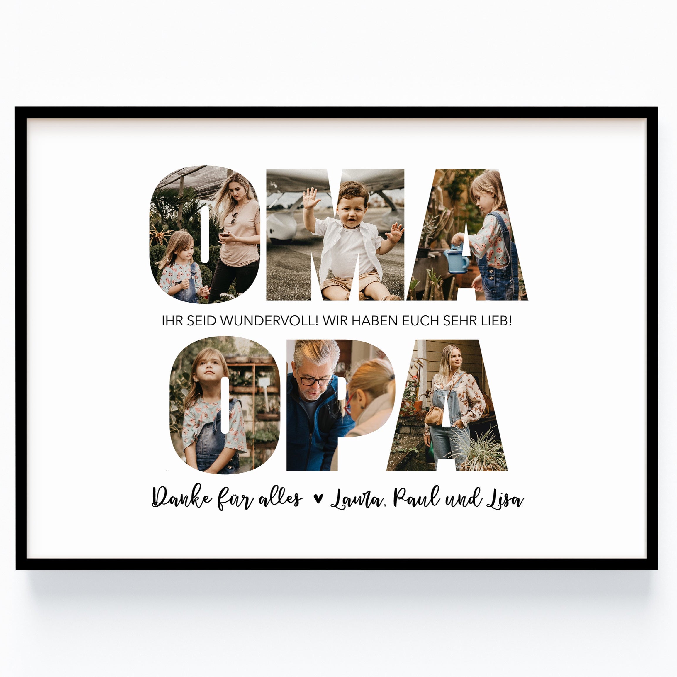 Oma und Opa Geschenk