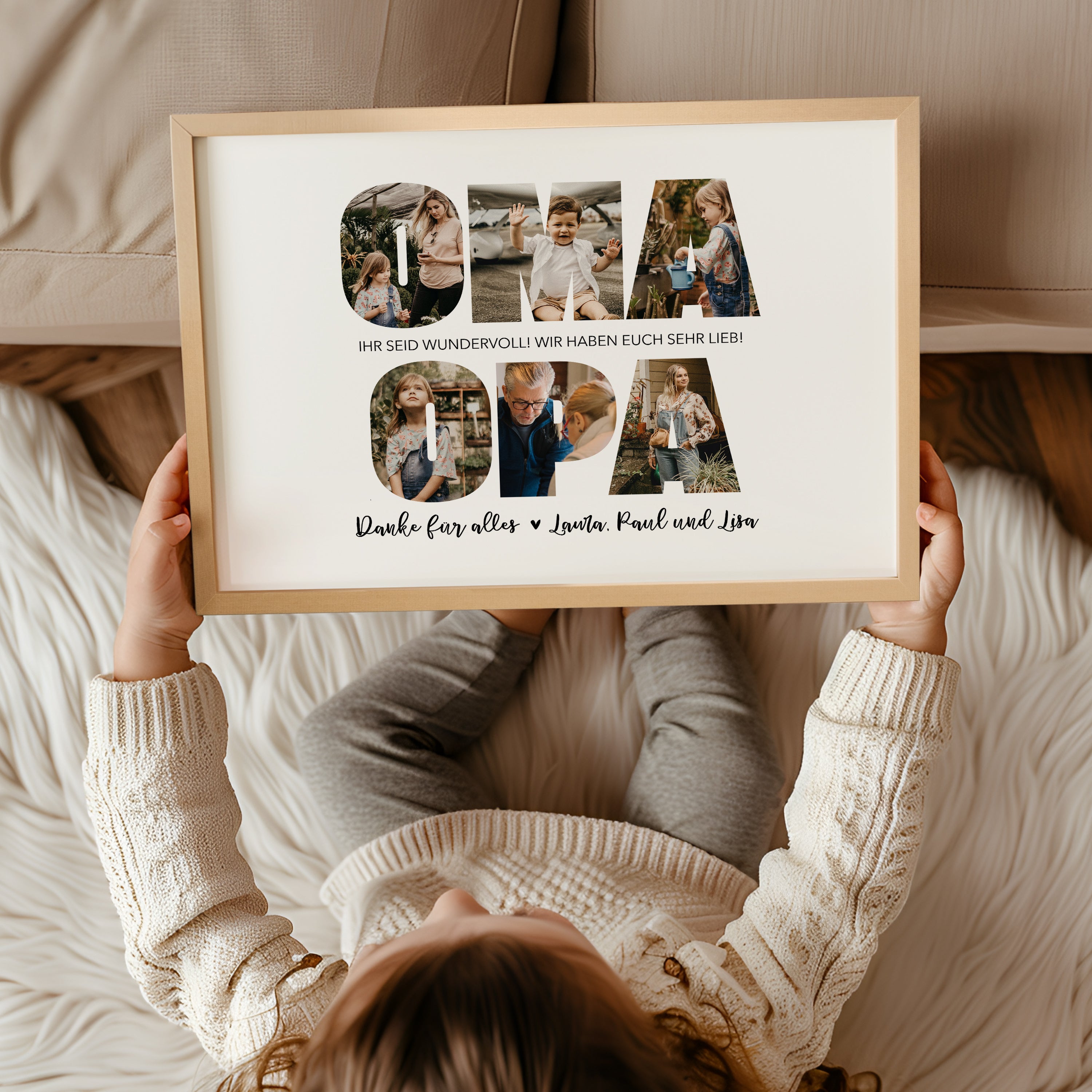 Oma und Opa Geschenk