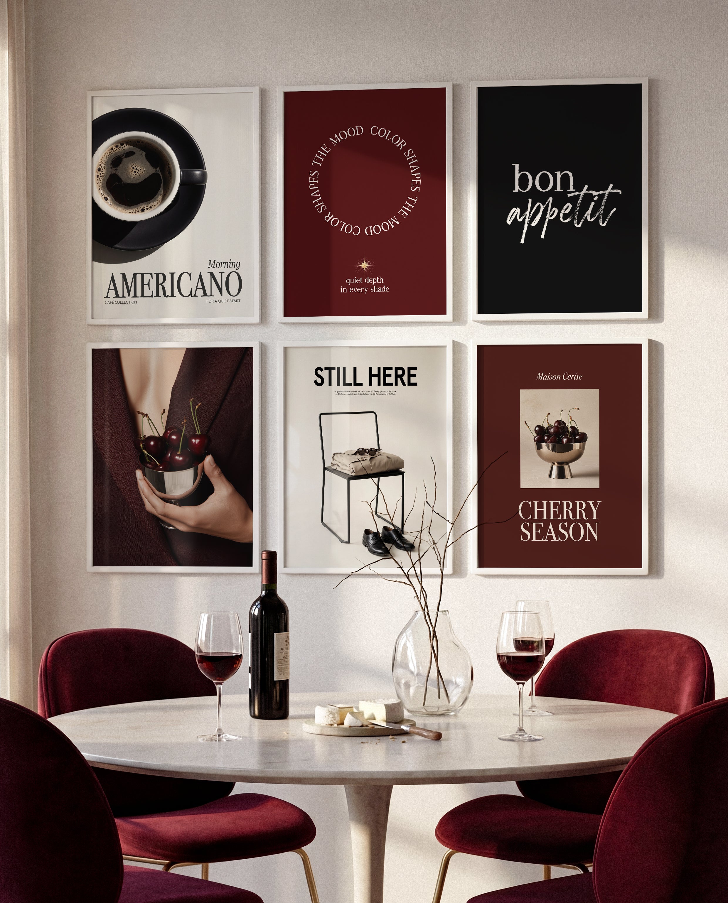 Bilderrahmen für 50 x 70 cm - Holz Weiß