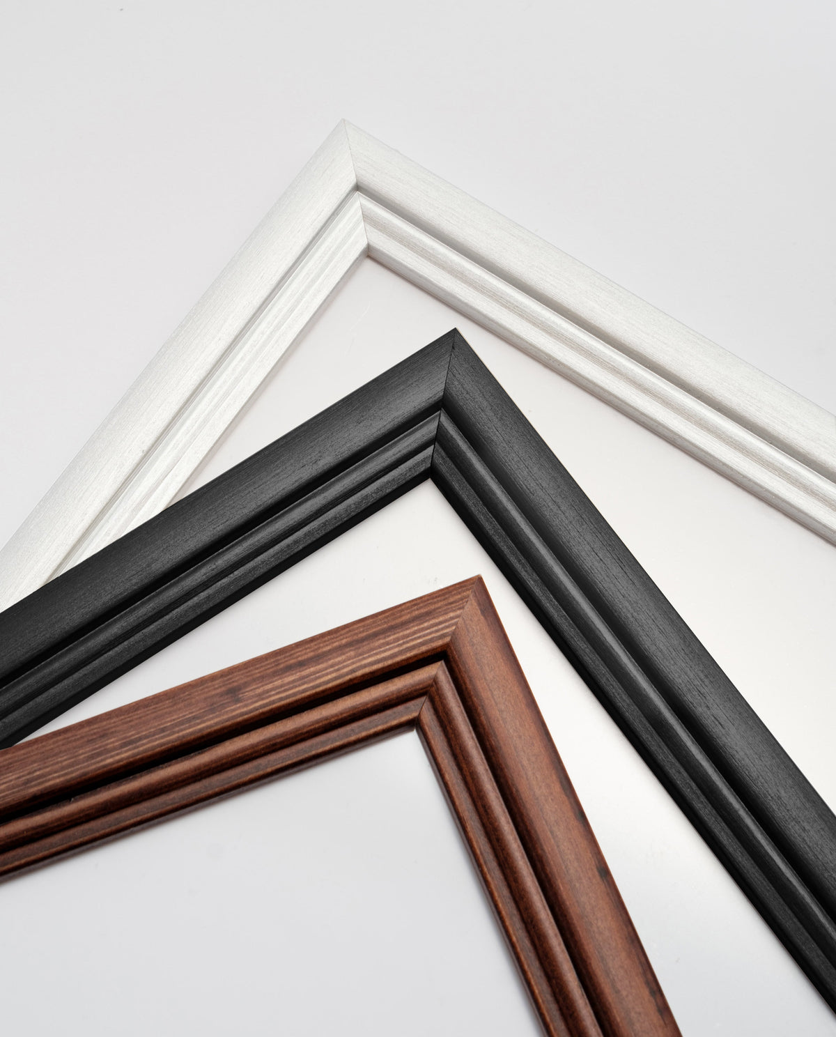 Bilderrahmen 6er Set für 10 x 15 cm - Vintage Schwarz
