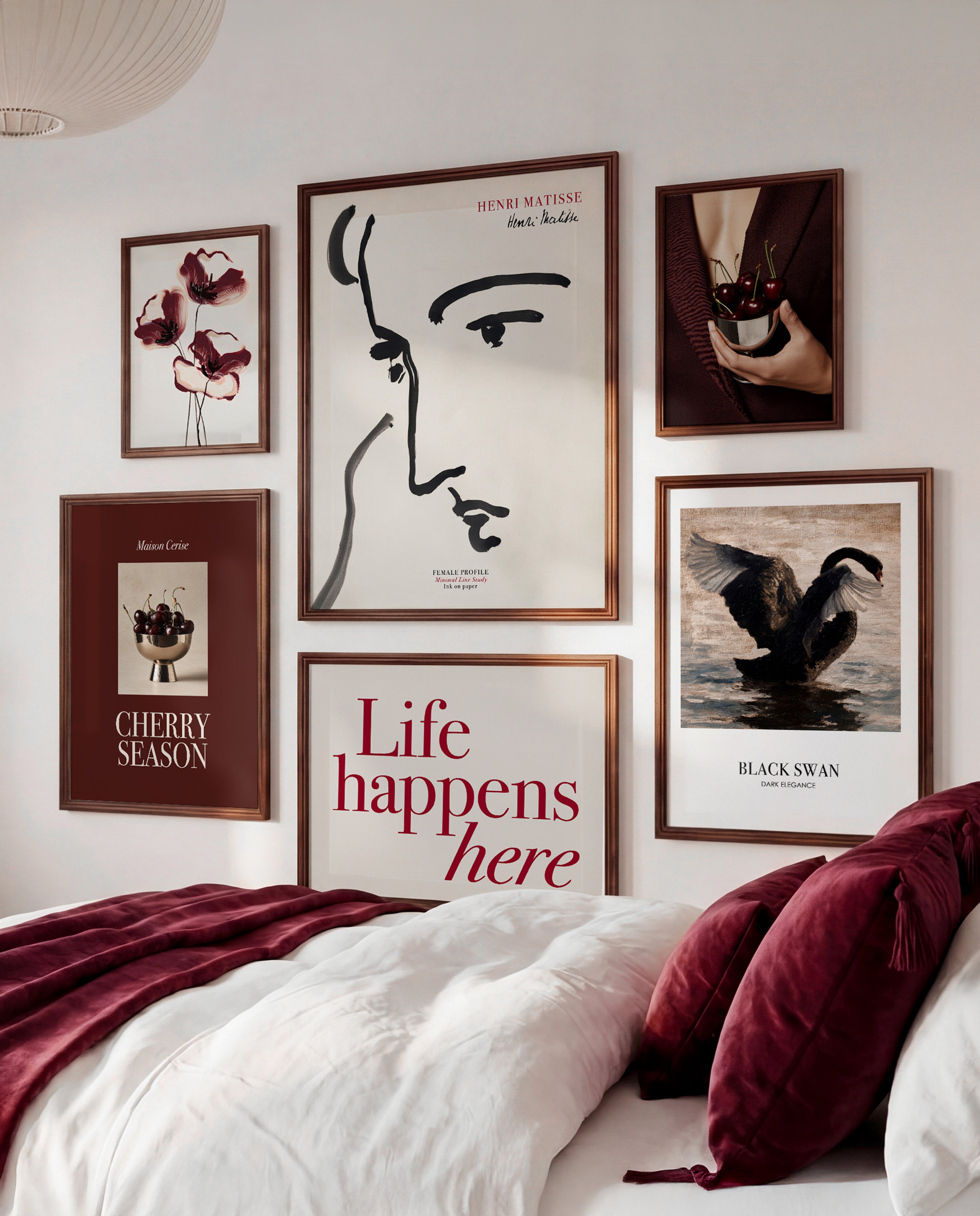 Bilderrahmen für A3 (29,7 x 42 cm) - Vintage Braun