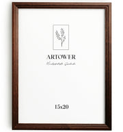 Bilderrahmen für 15 x 20 cm - Vintage Braun