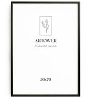 Bilderrahmen für 50 x 70 cm - Vintage Schwarz