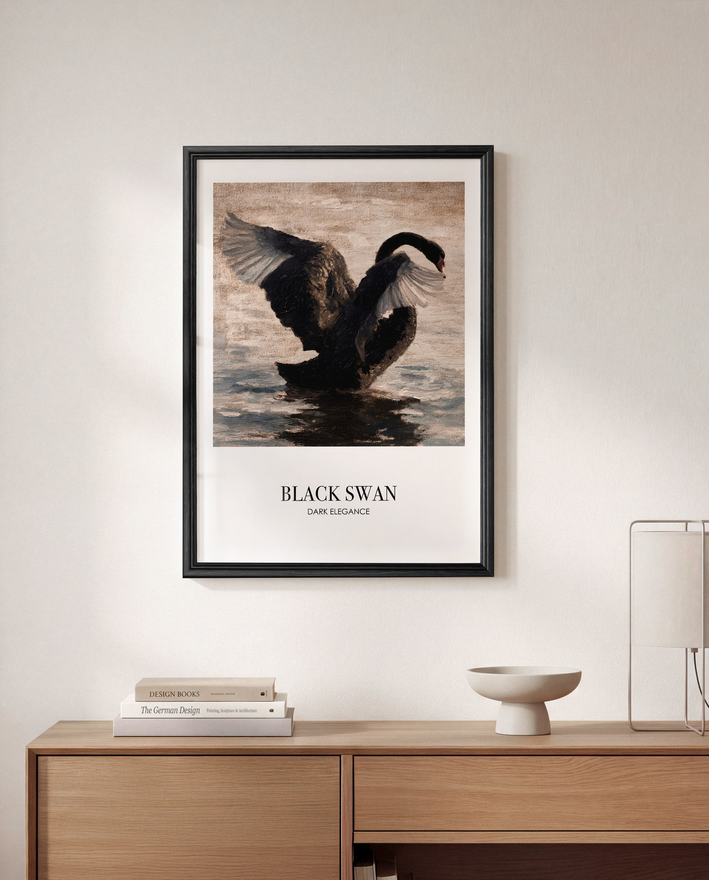 Bilderrahmen für A3 (29,7 x 42 cm) - Vintage Schwarz