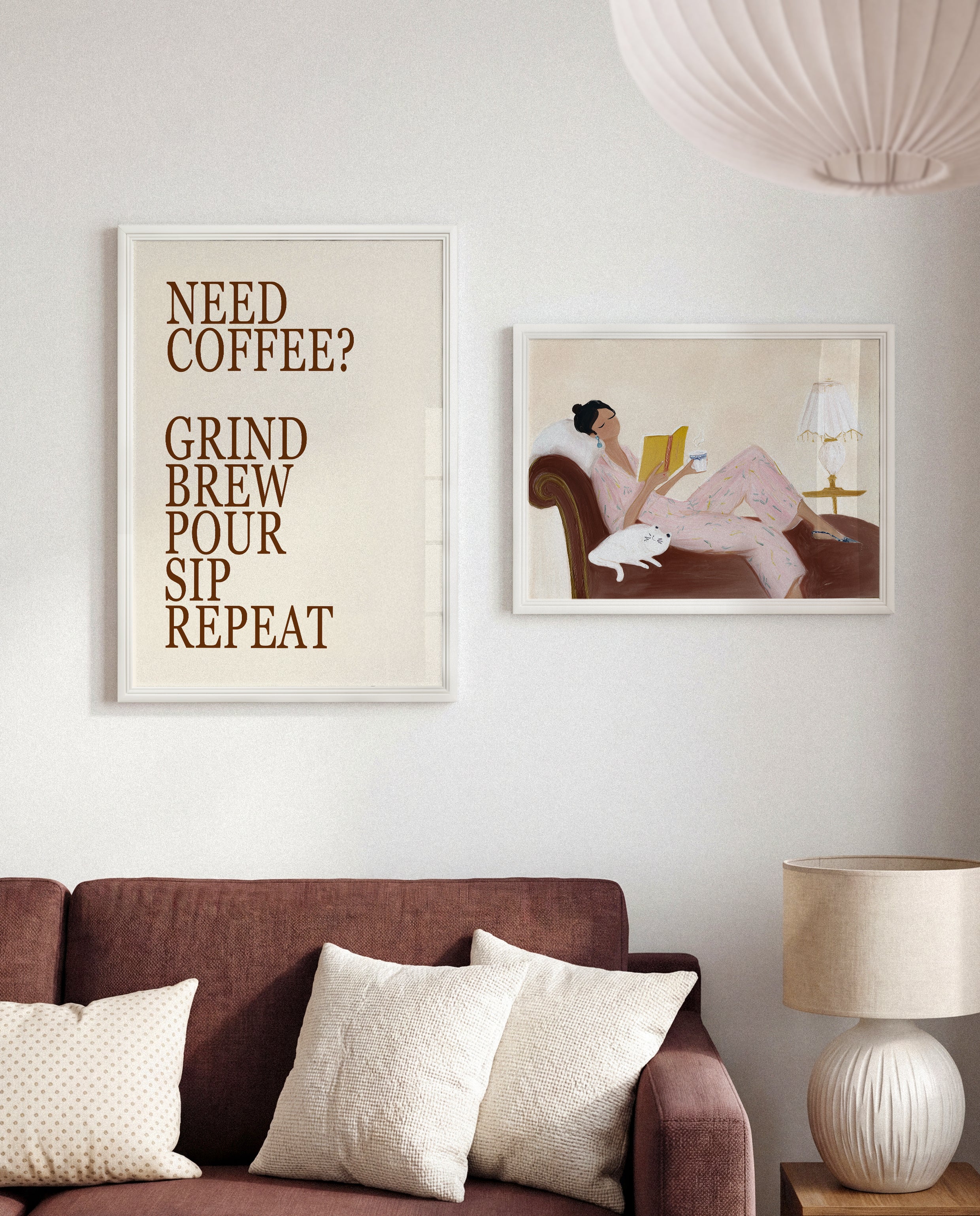 Bilderrahmen für A3 (29,7 x 42 cm) - Vintage Weiß