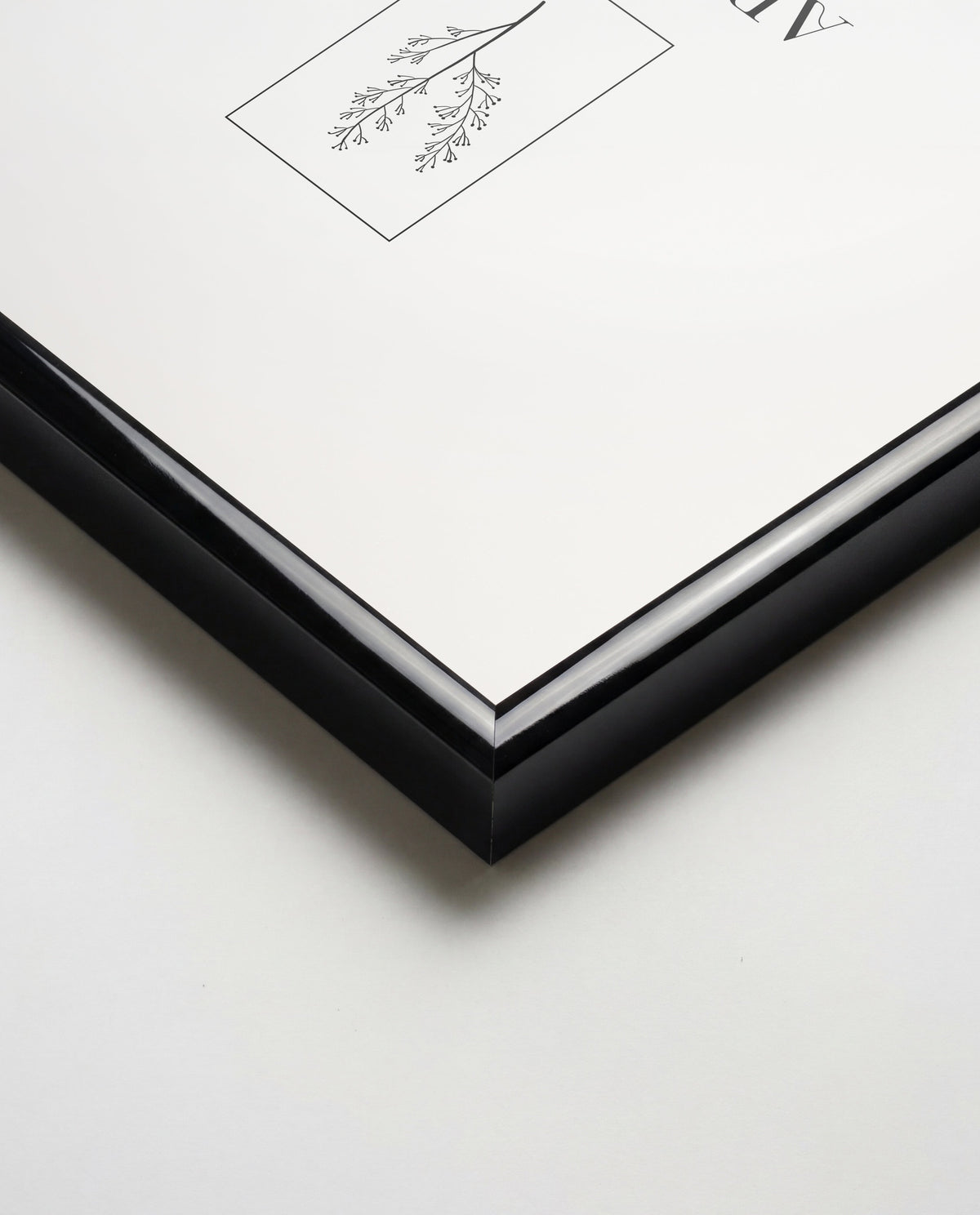 Bilderrahmen 3er Set für A3 (29,7 x 42 cm) - Alu Schwarz