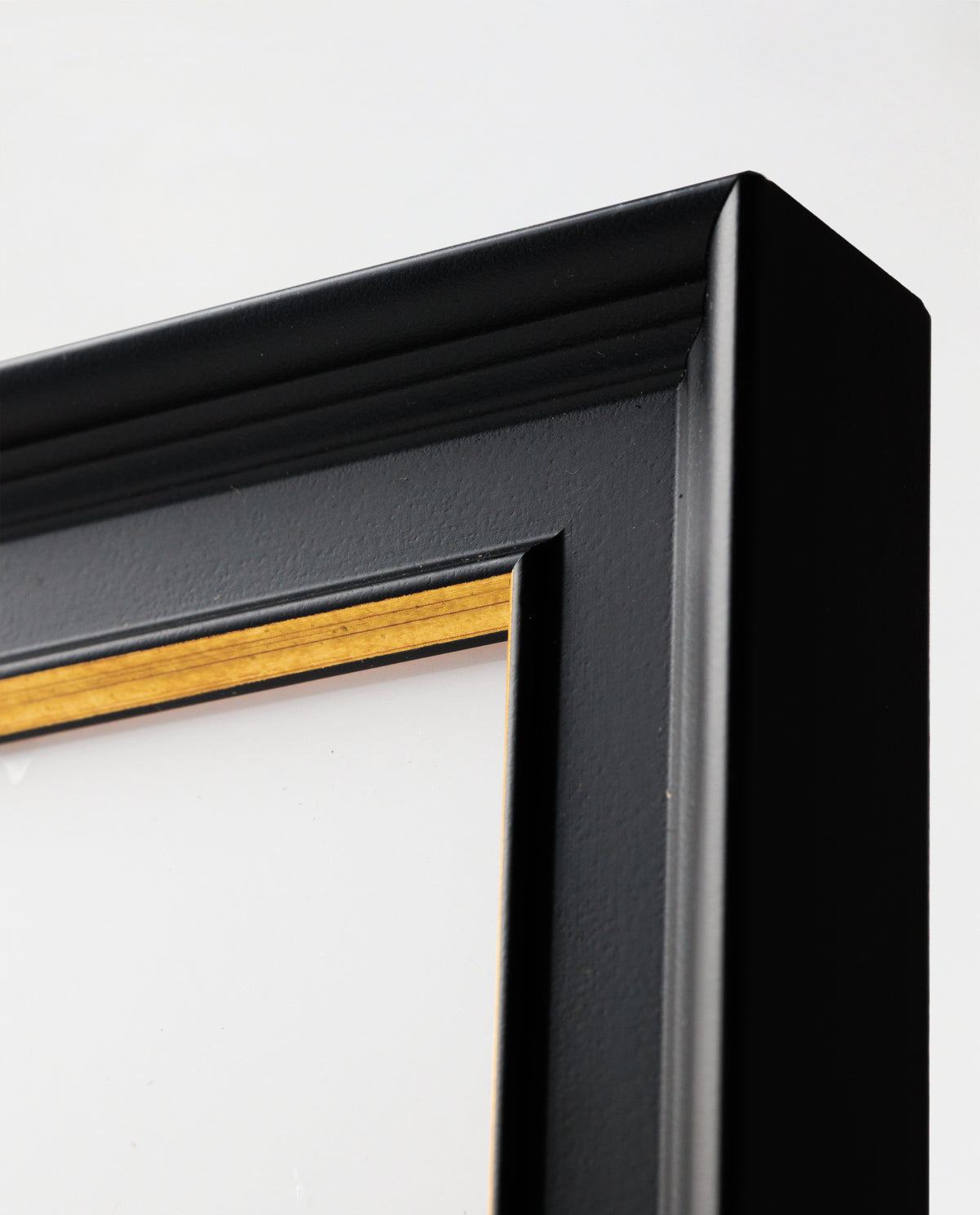 Bilderrahmen für A5 (15 x 21 cm) - Klassischer Schwarz Gold