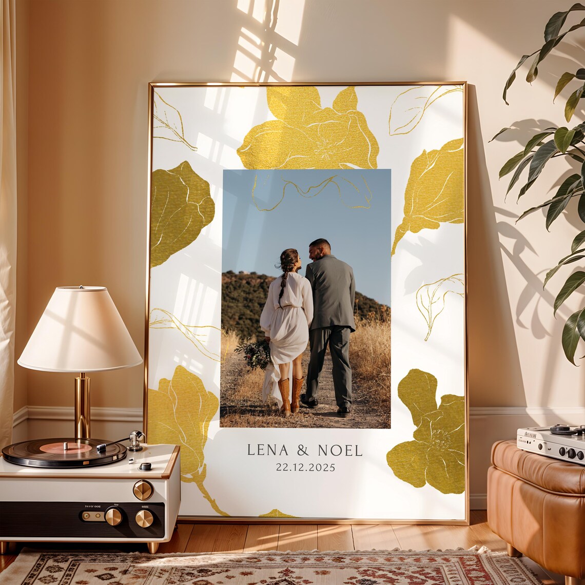 Personalisiertes Fotogeschenk – Jahrestag & Hochzeitstag Geschenk für ihn oder sie