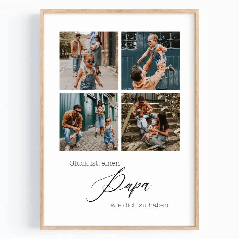 Papa Geschenk personalisiert – Vatertag & Geburtstag Geschenk für Männer, Vater, Ehemann
