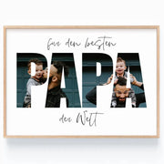 Vatertagsgeschenk für Papa – Personalisiertes Bild, Geschenk für Männer, Vater, Ehemann