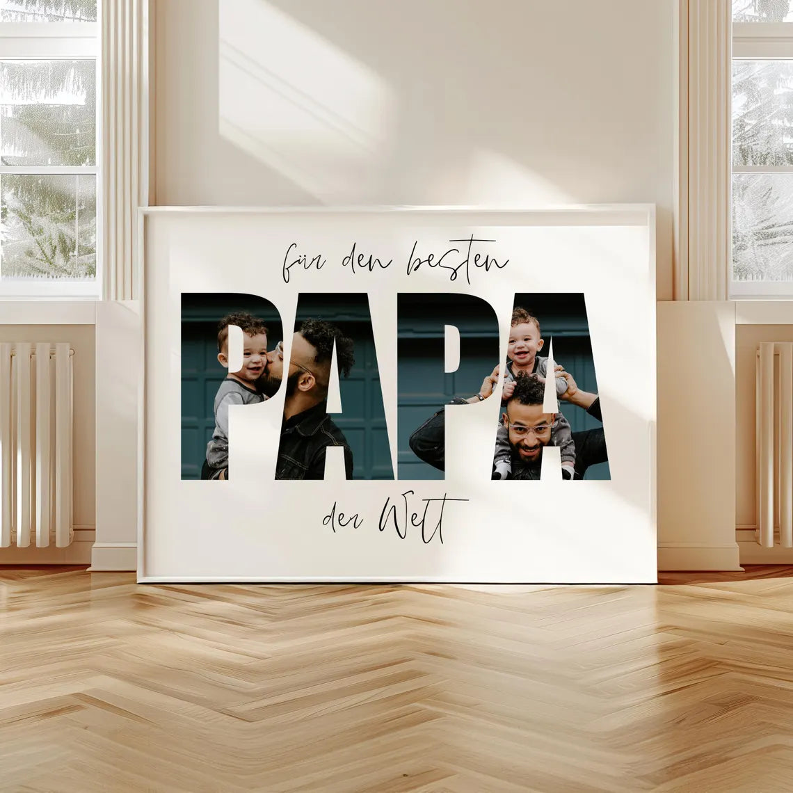 Vatertagsgeschenk für Papa – Personalisiertes Bild, Geschenk für Männer, Vater, Ehemann