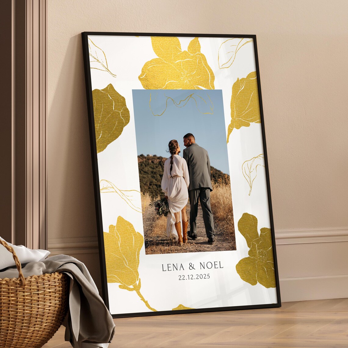 Personalisiertes Fotogeschenk – Jahrestag & Hochzeitstag Geschenk für ihn oder sie