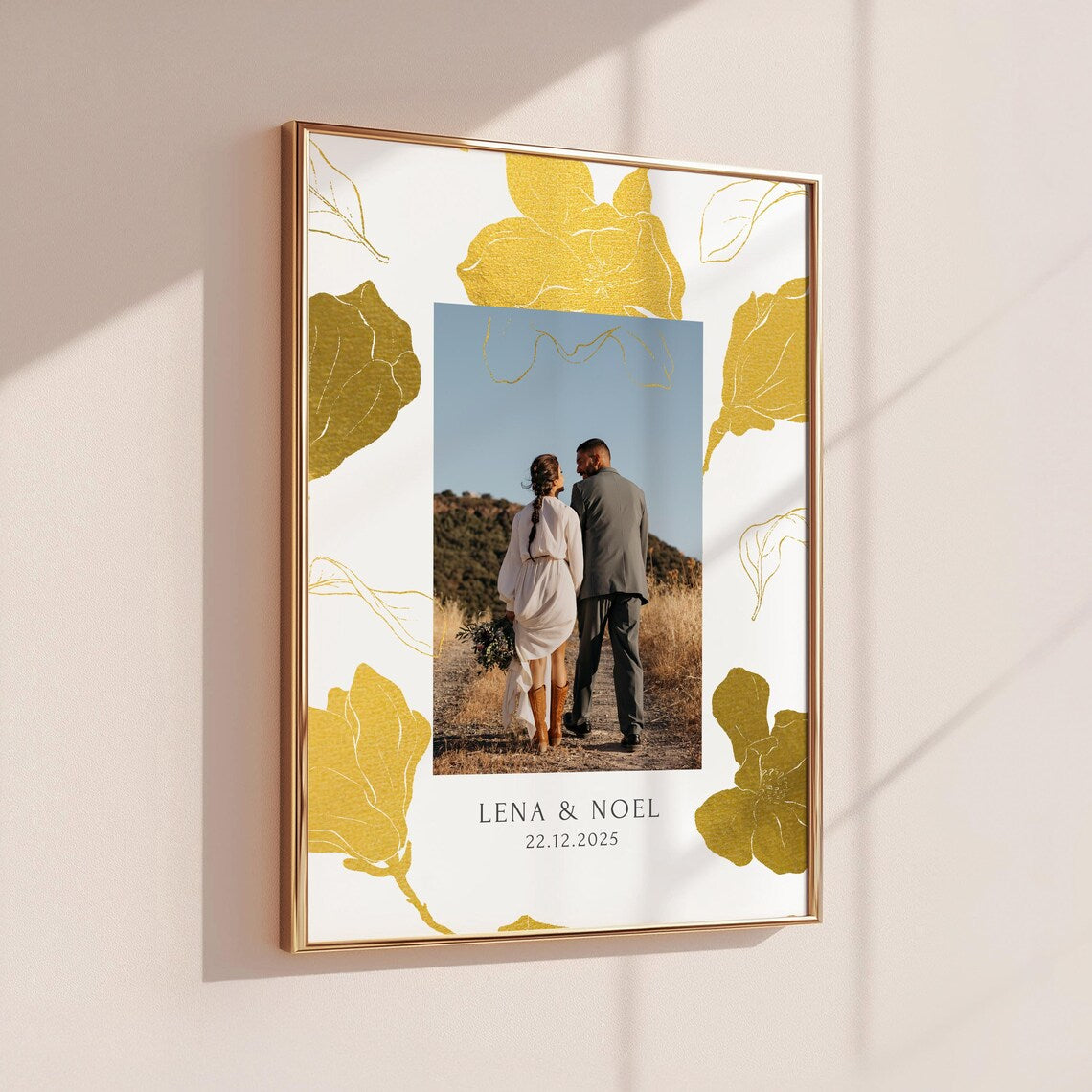 Personalisiertes Fotogeschenk – Jahrestag & Hochzeitstag Geschenk für ihn oder sie