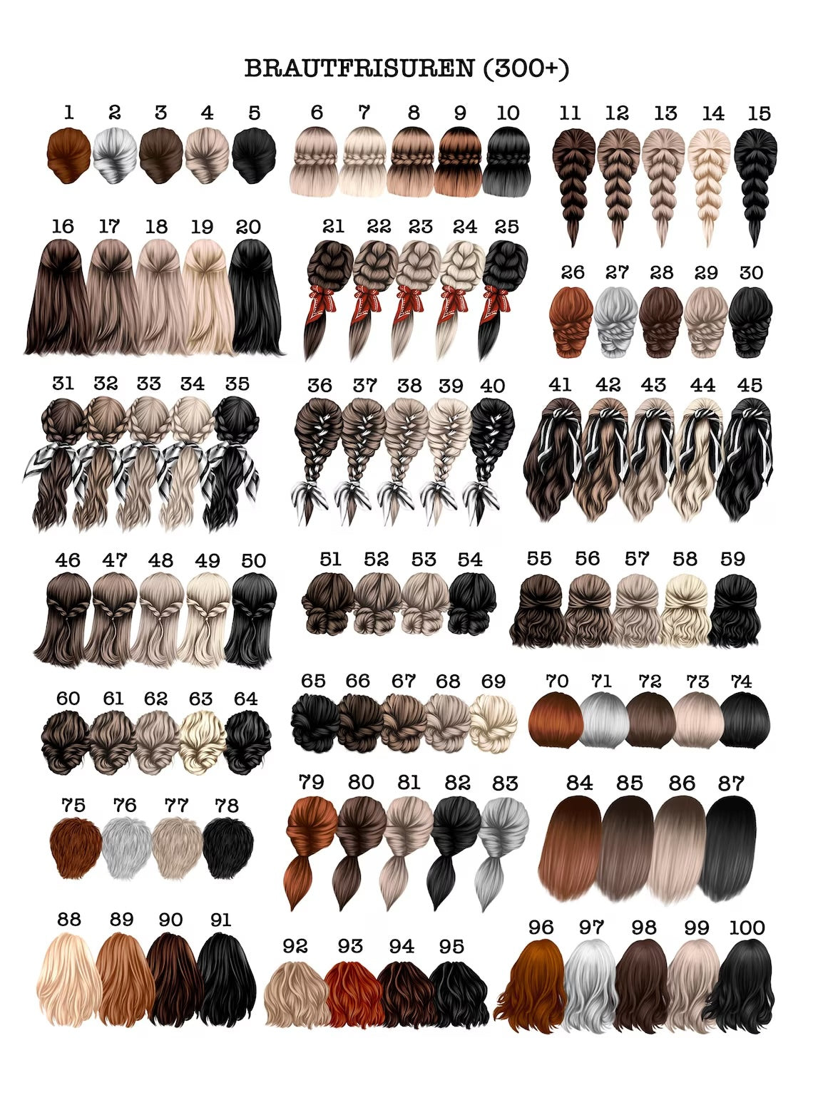 Personalisiertes Hochzeitsgeschenk – Illustriertes Poster von Braut und Bräutigam von hinten, Hochzeit Geschenk