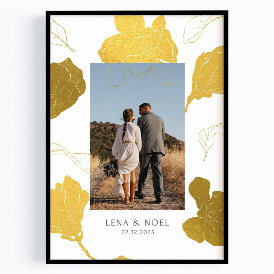 Personalisiertes Fotogeschenk – Jahrestag & Hochzeitstag Geschenk für ihn oder sie