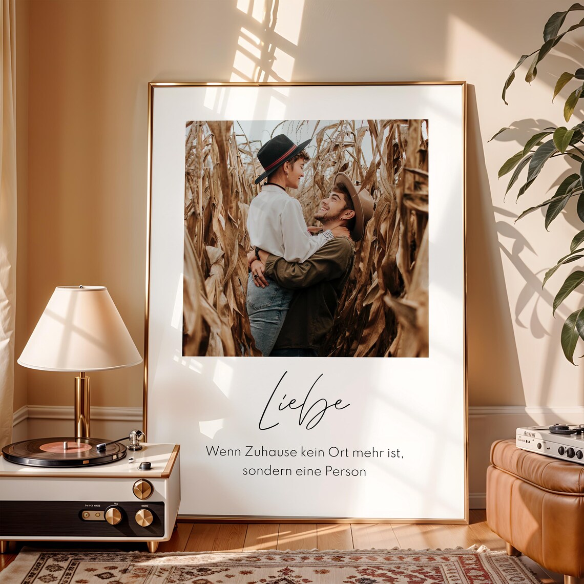 Jahrestag Geschenk personalisiert Foto für ihn oder sie – Hochzeitstag Geschenkidee
