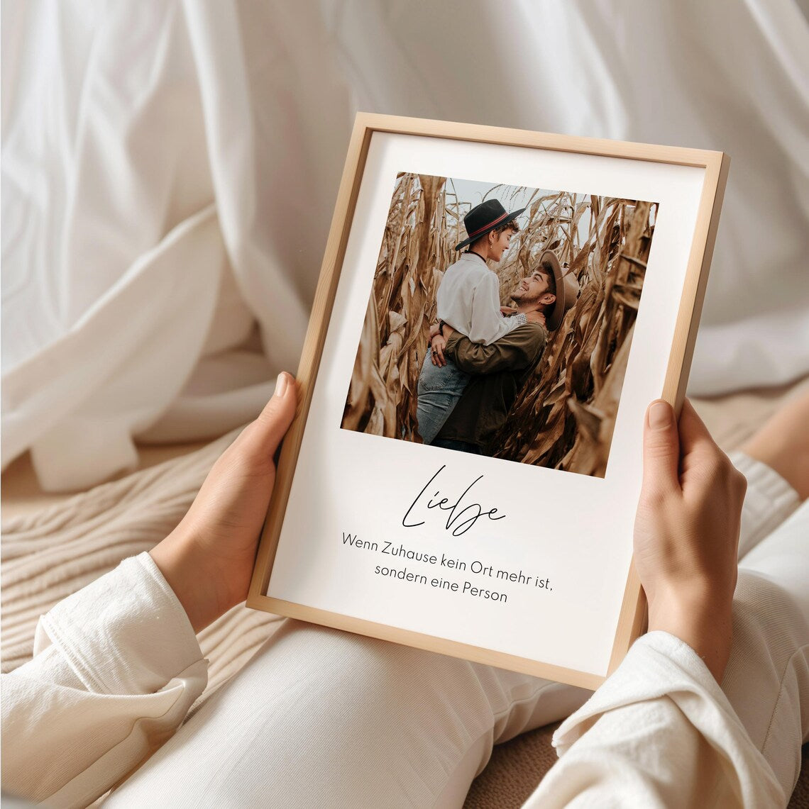 Jahrestag Geschenk personalisiert Foto für ihn oder sie – Hochzeitstag Geschenkidee