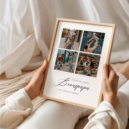 Geburtstag Geschenkidee Bonuspapa – Vatertagsgeschenk für Stiefvater, Stiefpapa