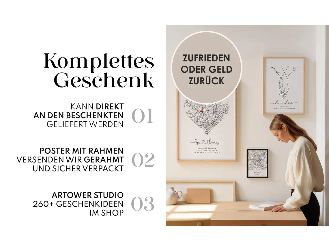 Foto Collage Poster für Oma
