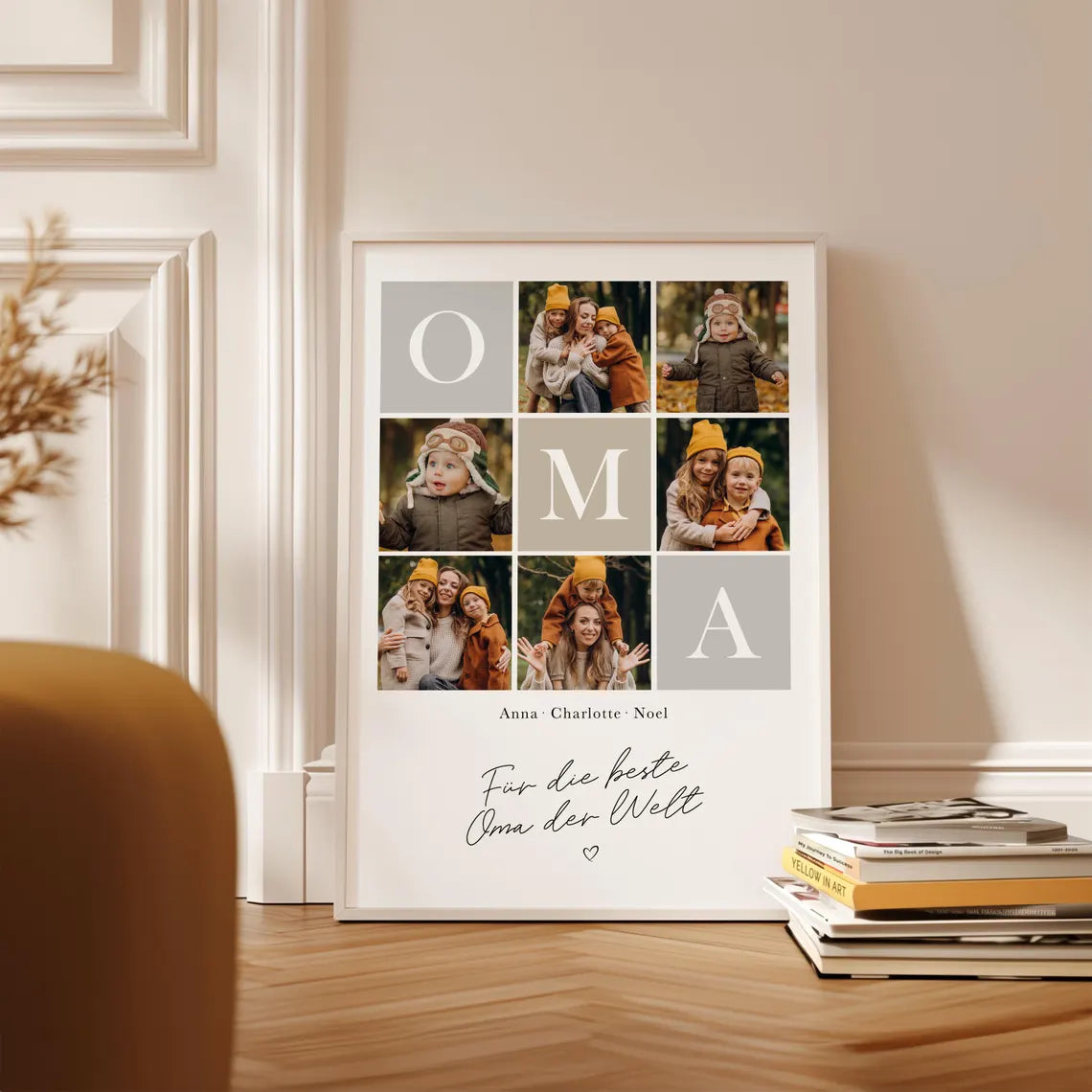 Foto Collage Poster für Oma