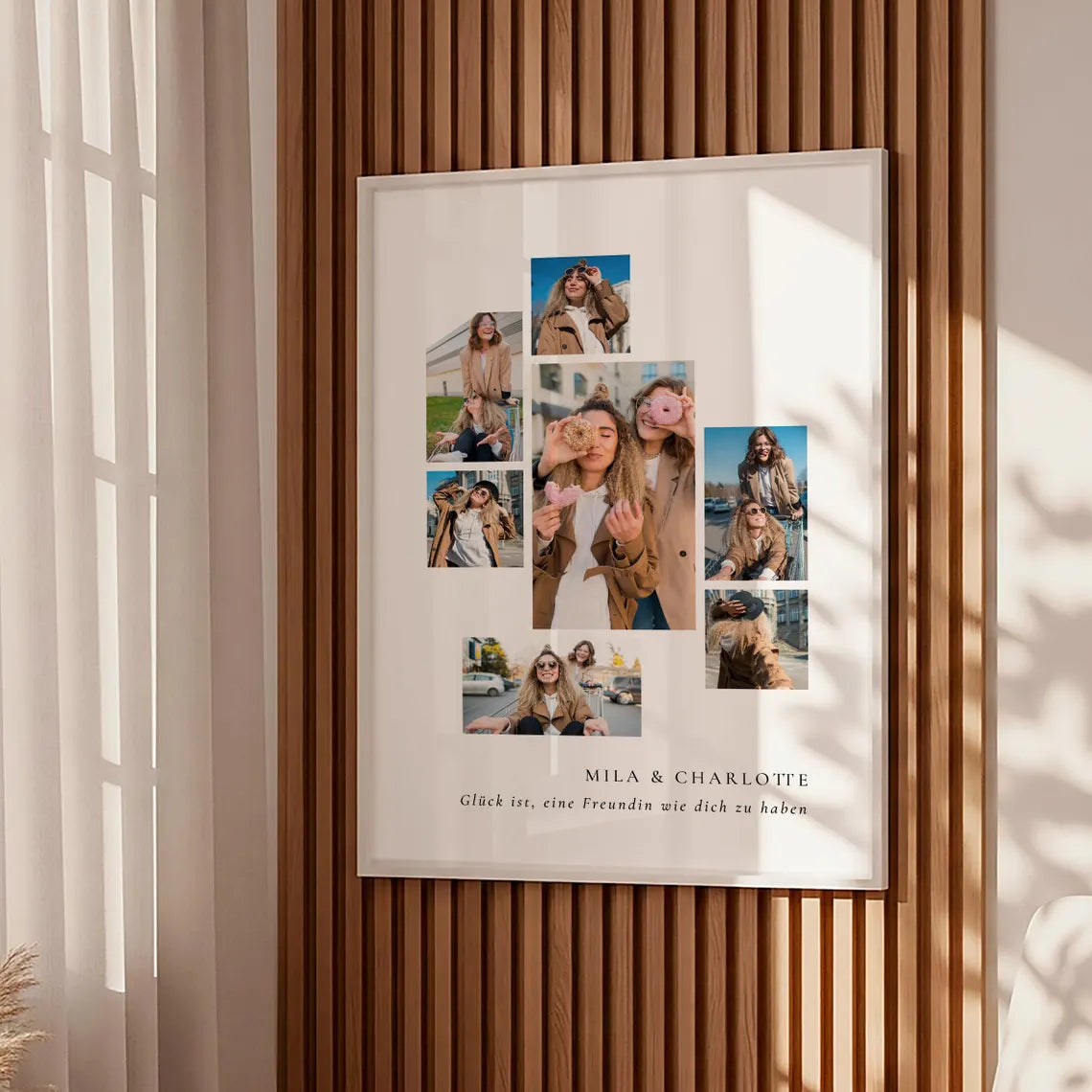 Personalisierte Foto Collage Beste Freundin – Geschenkidee zum Geburtstag