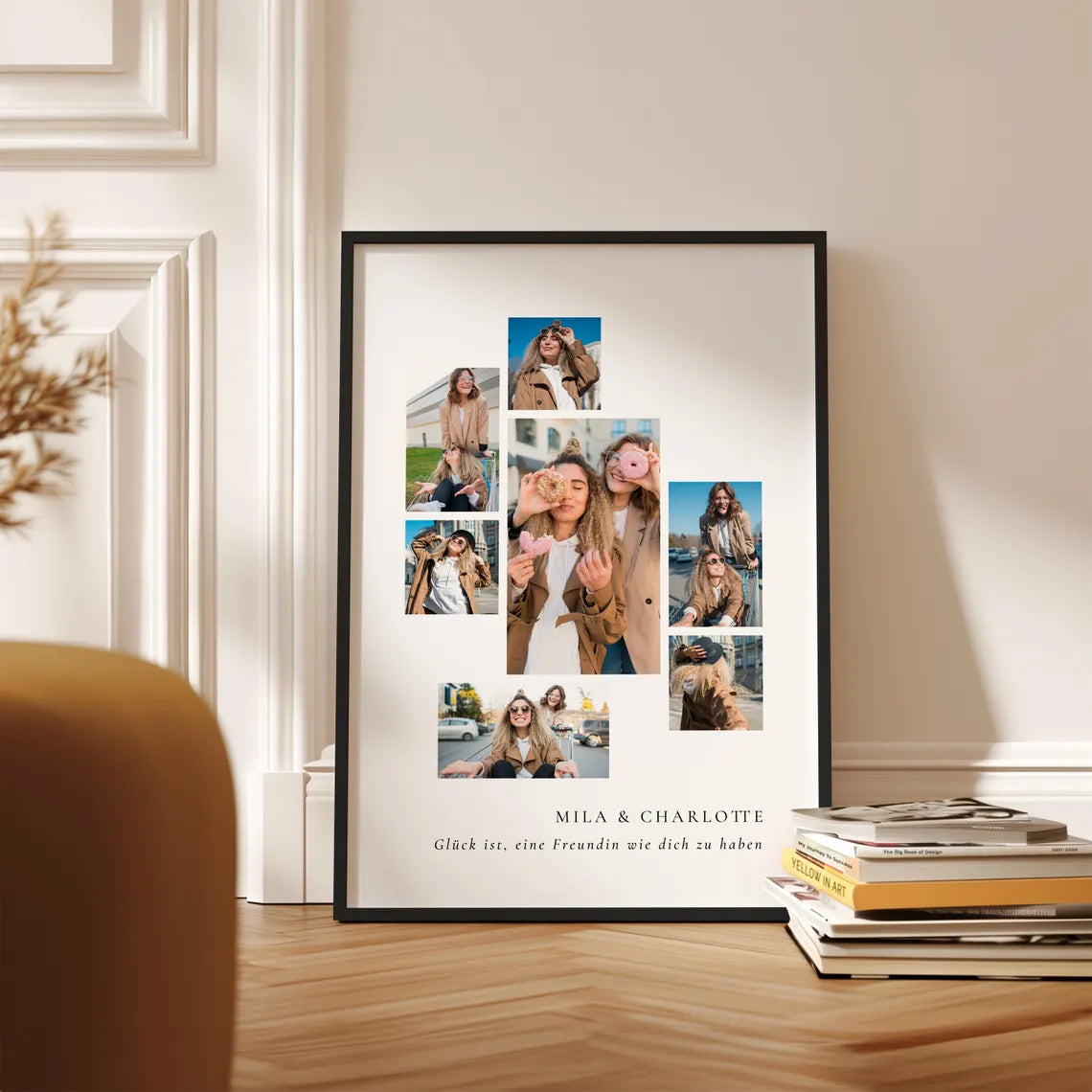 Personalisierte Foto Collage Beste Freundin – Geschenkidee zum Geburtstag