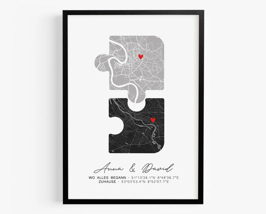 Wo alles begann Poster Geschenk für ihn