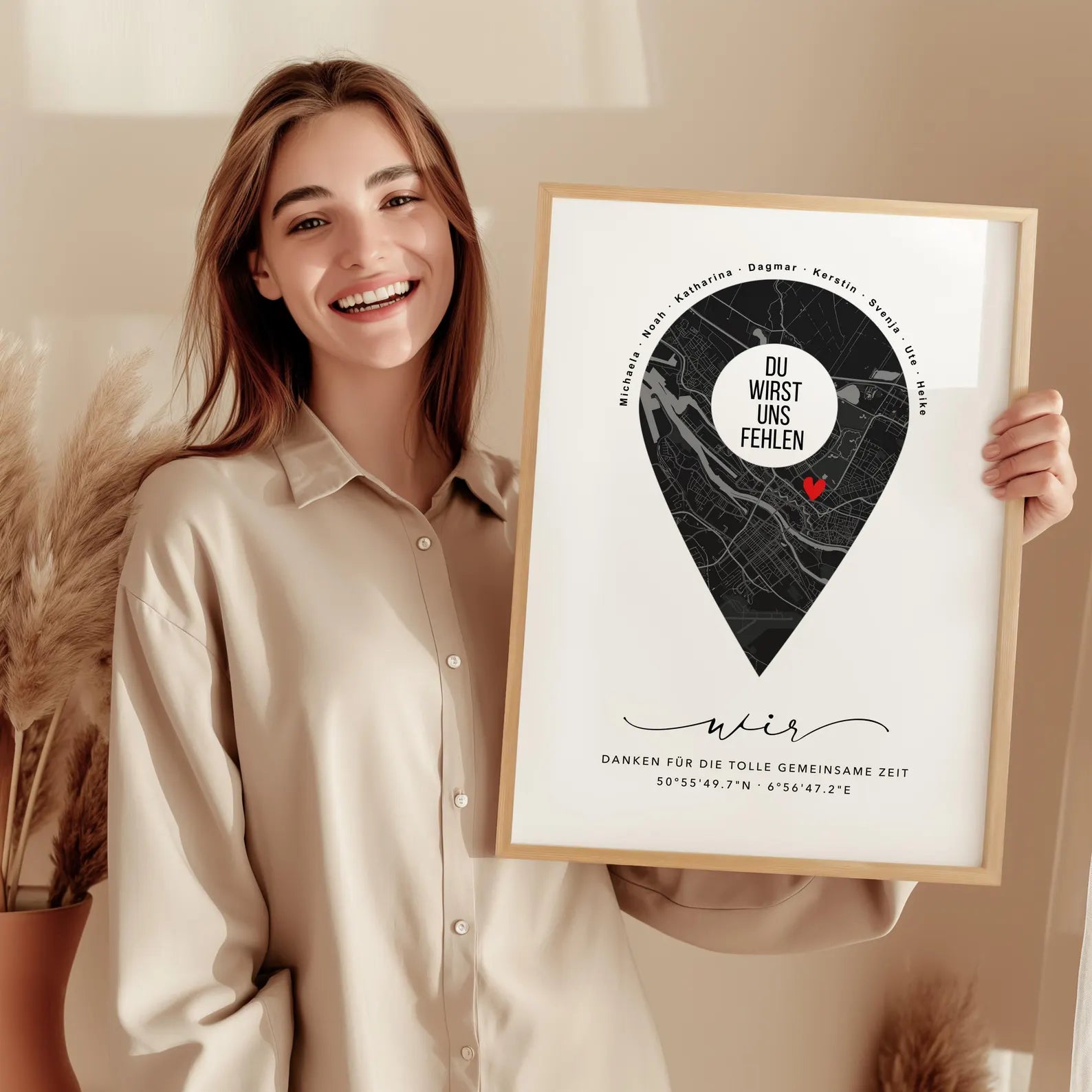 Geschenk zum Abschied Kollegin – Ruhestand, Jobwechsel, Danke