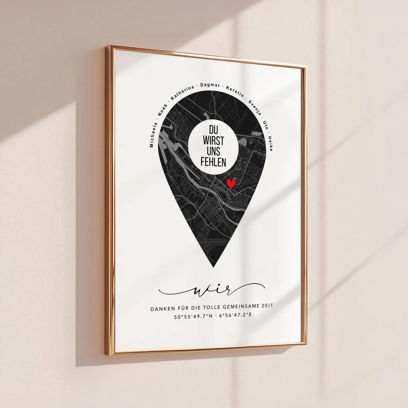 Geschenk zum Abschied Kollegin – Ruhestand, Jobwechsel, Danke