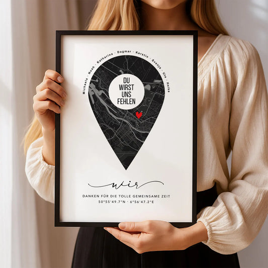 Geschenk zum Abschied Kollegin – Ruhestand, Jobwechsel, Danke